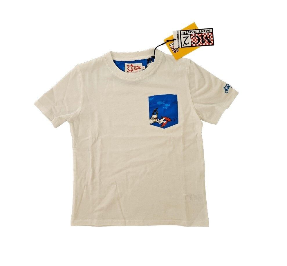 MC2 Saint Barth - T-shirt taschino Snoopy, Size: 2 anni