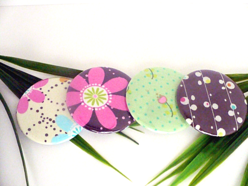 Pocket Mirror - Retro Print Collection