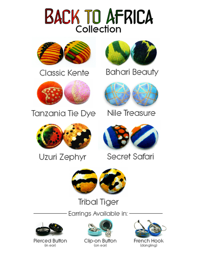 Earrings - Back to Africa Collection