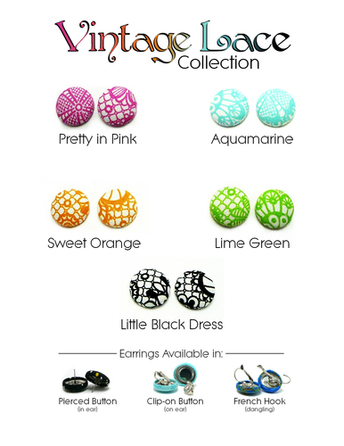 Earrings - Vintage Lace Collection