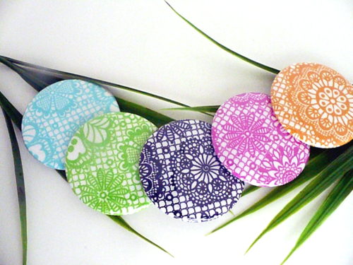 Pocket Mirror - Vintage Lace Collection