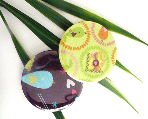 Pocket Mirror - A Bit of Whimsy Collection