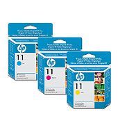 CARTUCHO DE TINTA HP 11  (Y4838A),(M4838A),(C4838A)