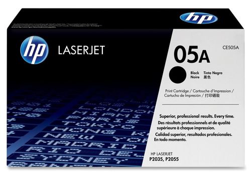 CARTUCHO DE TONER HP 05A (CE505A)