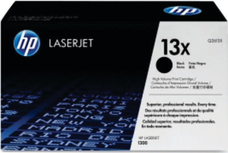 CARTUCHO DE TONER HP 13X (Q2613X)