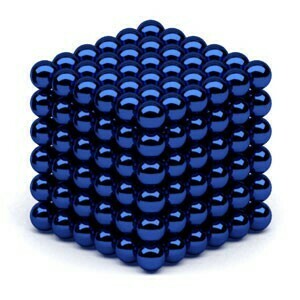 Неокуб 5 мм 6x6x6=216 шт. синий