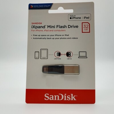 Флеш-накопитель SanDisk iXpand USB 3 0/Lightning 32Gb