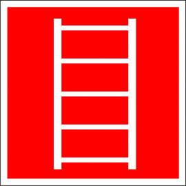 Наклейка Пожарная лестница