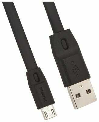 Кабель REMAX MicroUSB - USB FULL SPEED RC-001m 2м чёрный