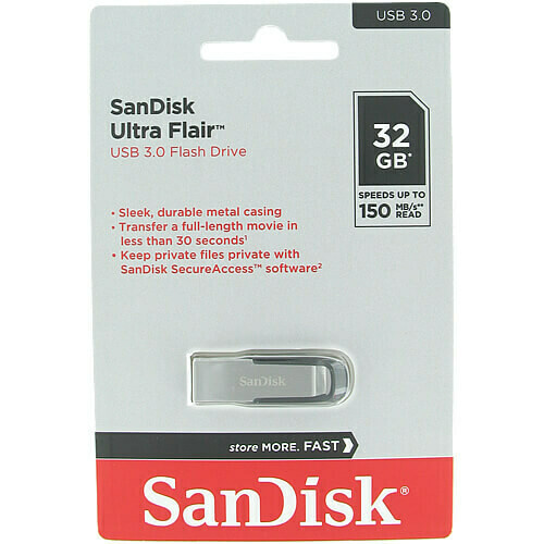 USB флеш-диск SanDisk "Ultra Flair" 32GB