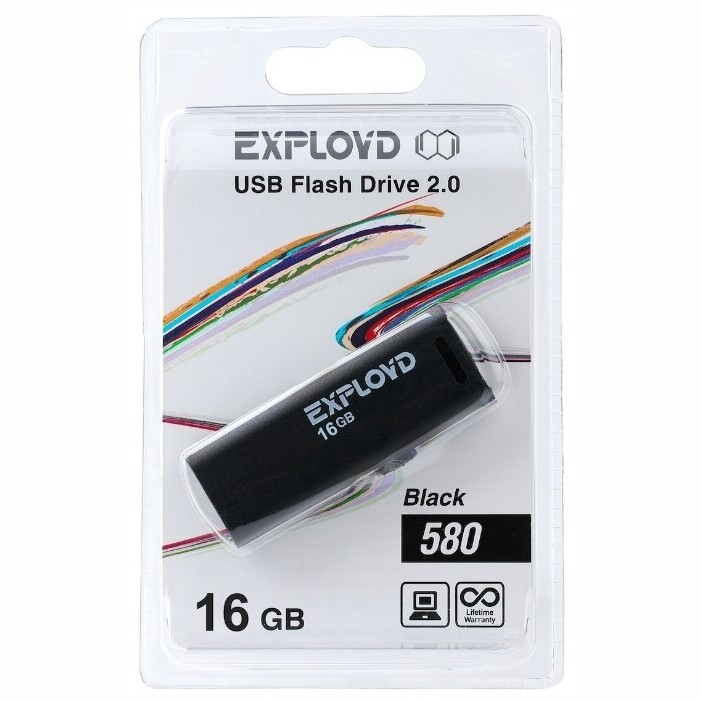 USB Флеш-накопитель 16GB Exployd 580