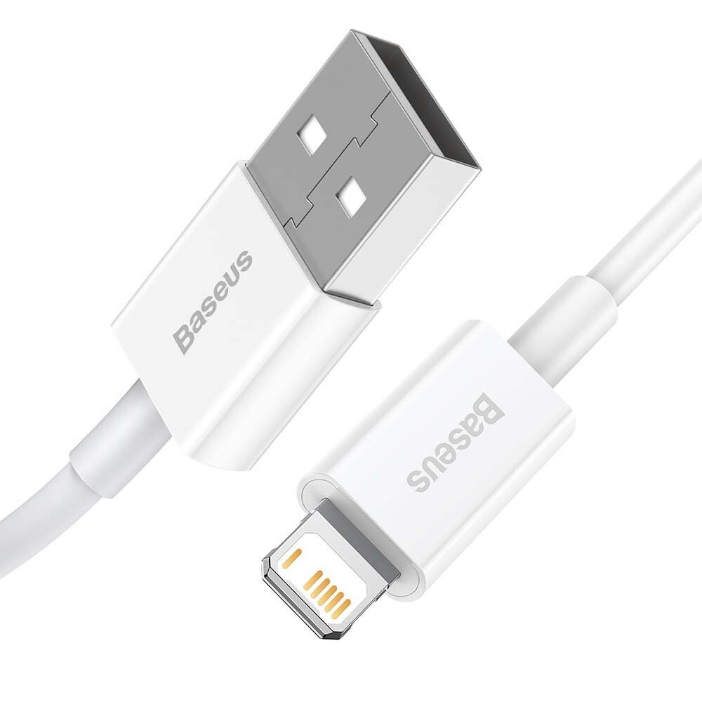 Кабель BASEUS Lighting - USB ( iPhone, iPod, iPad ) Calys-B02 1.5 метр белый