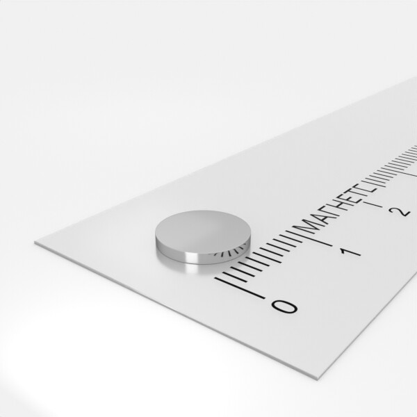 неодимовый магнит диск 8х1 мм