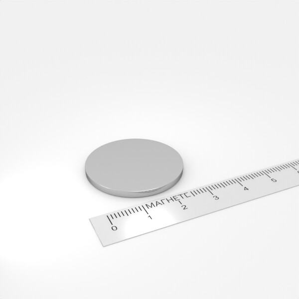 неодимовый магнит диск 30х2 мм