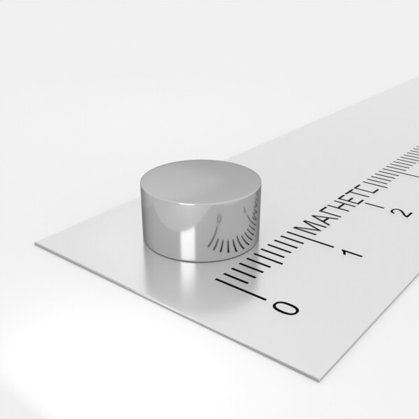 неодимовый магнит диск 10х5 мм