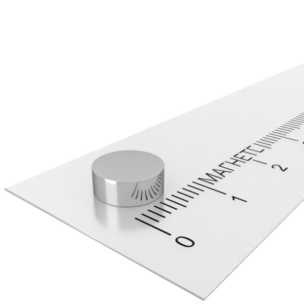 неодимовый магнит диск 8х3 мм