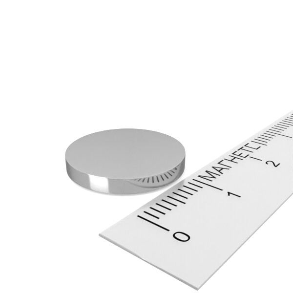 неодимовый магнит диск 15х2 мм