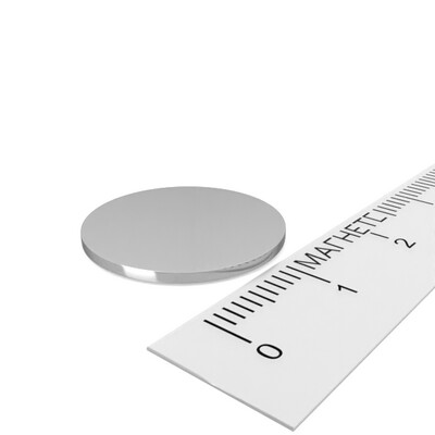 неодимовый магнит диск 18х1 мм