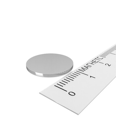 неодимовый магнит диск 15х1 мм