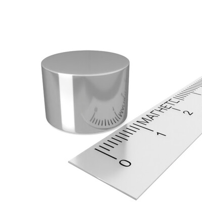 неодимовый магнит диск 15х10 мм