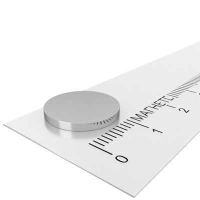 неодимовый магнит диск 14х1,5 мм