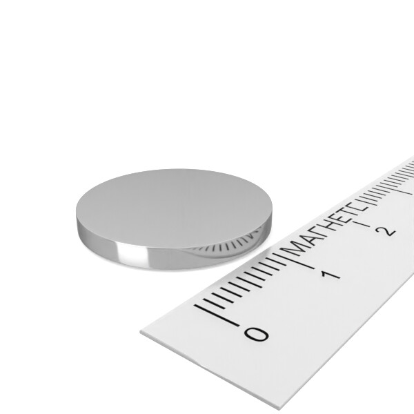 неодимовый магнит диск 18х2 мм