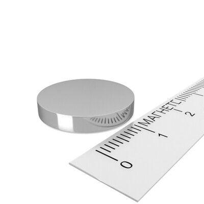 неодимовый магнит диск 18х3 мм