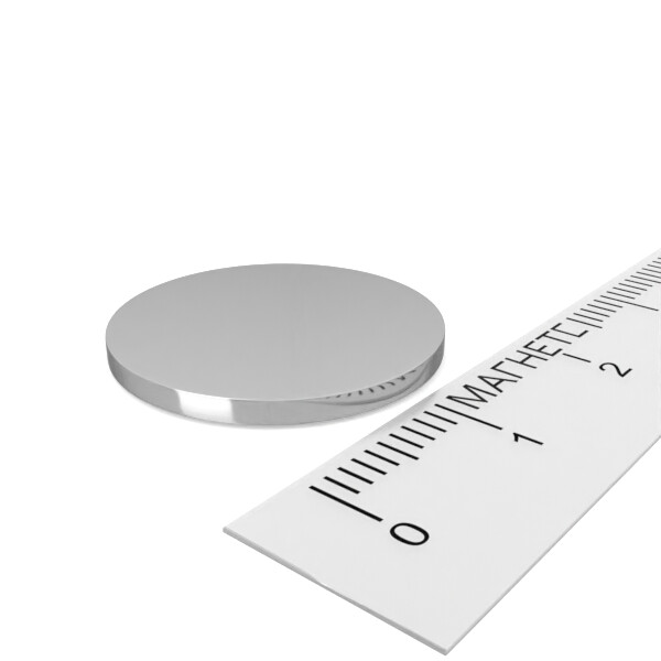 неодимовый магнит диск 20х1,5 мм