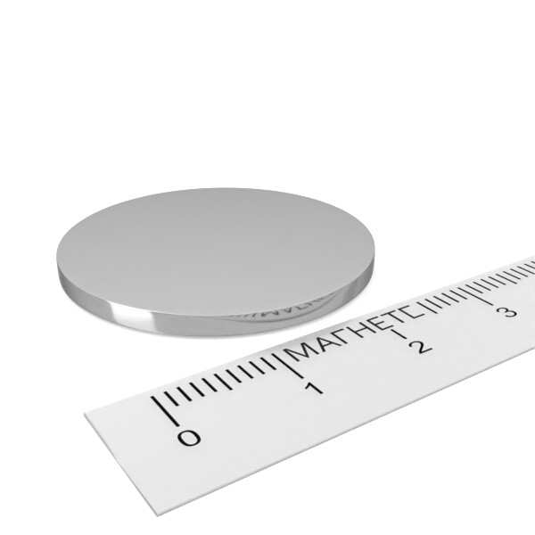 неодимовый магнит диск 30х2 мм