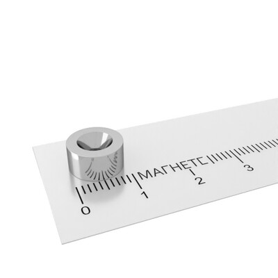 неодимовый магнит кольцо 10x5/3-6,5 мм с зенковкой