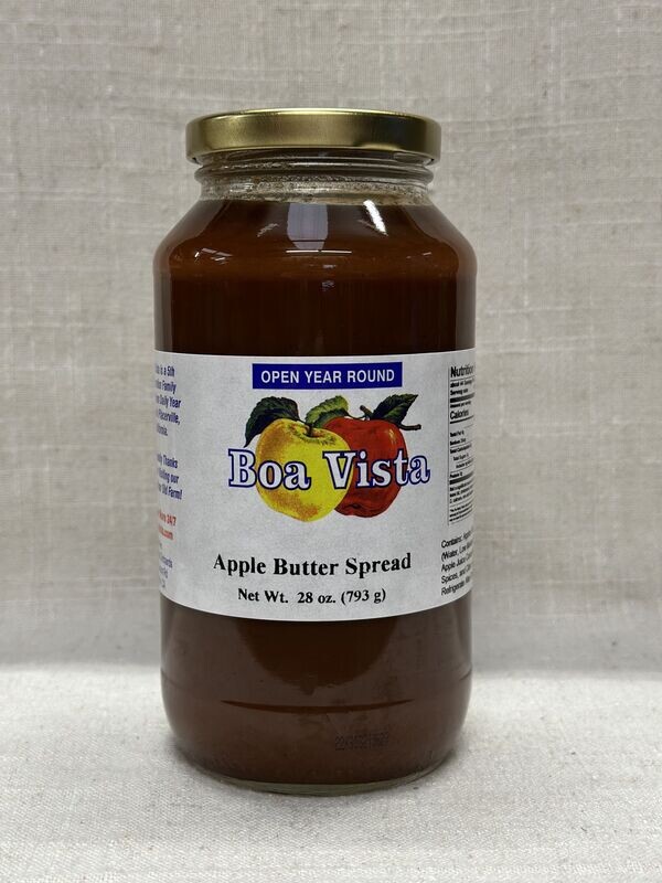 Apple Butter Spread (No Sugar Added) 28oz