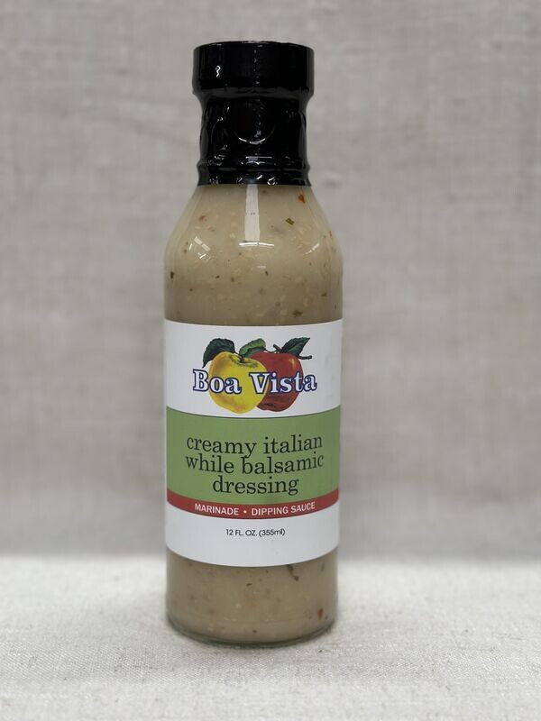 Creamy Italian White Balsamic Dressing