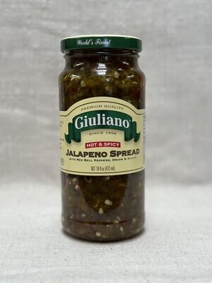 Giuliano Hot & Spicy Jalapeno Spread
