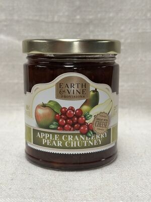 Earth & Vine Apple Cranberry Pear Chutney