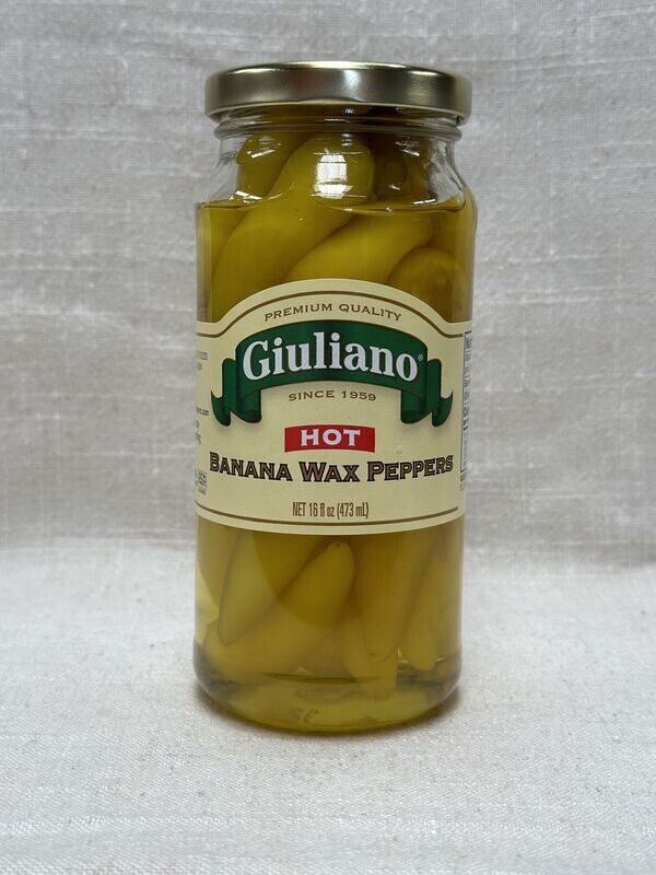 Giuliano Hot Banana Wax Peppers