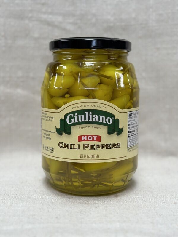 Giuliano Hot Chili Peppers 32oz