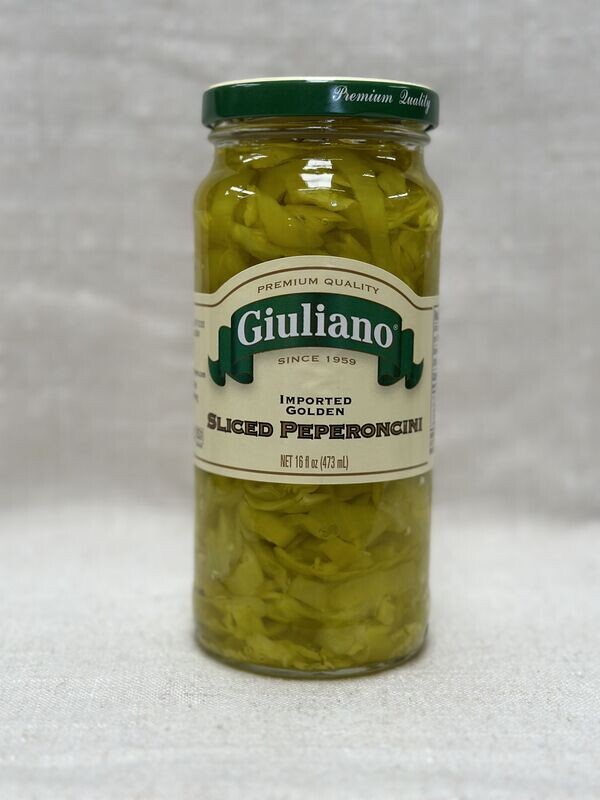 Giuliano Imported Golden Sliced Peperoncini