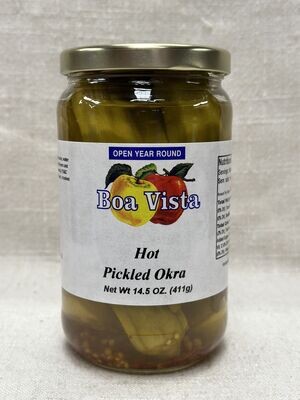 Hot Pickled Okra