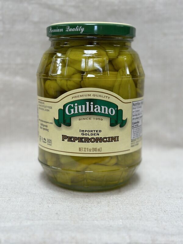 Giuliano Imported Golden Peperoncini 32oz