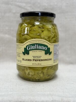 Giuliano Imported Golden Sliced Peperoncini 32oz