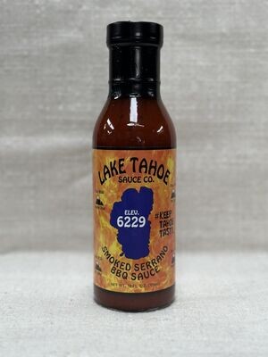 Lake Tahoe Sauce Co Smoked Serrano BBQ Sauce