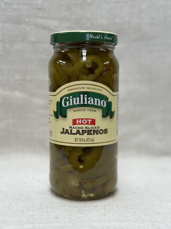 Giuliano Hot Nacho Sliced Jalapenos