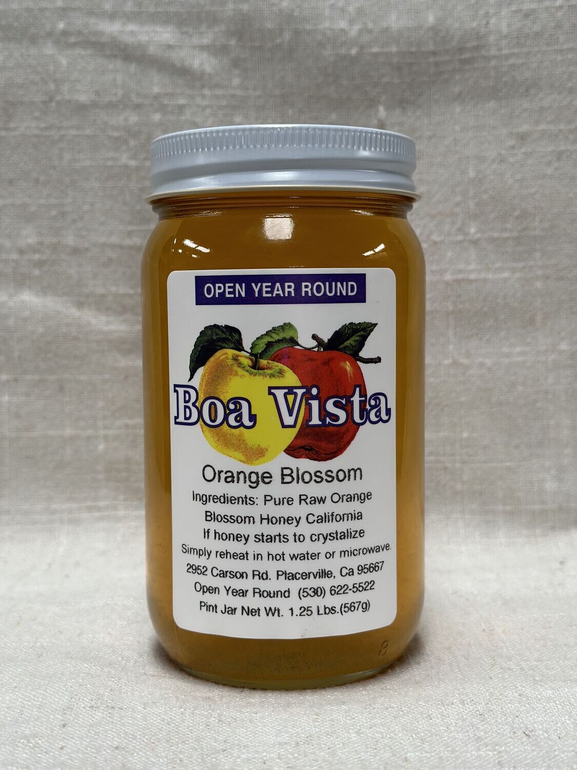 Orange Blossom Honey (1.25 lbs.)