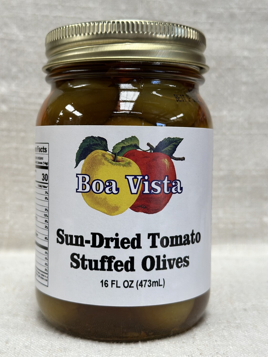 Sun Dried Tomato Stuffed Olives