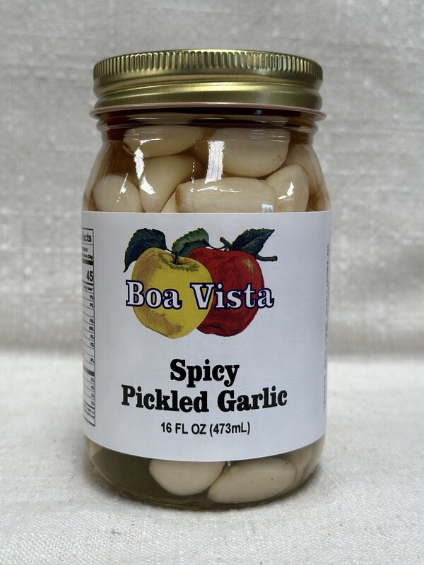 Spicy Pickled Garlic