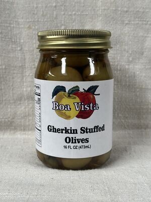 Gherkin Stuffed Olives