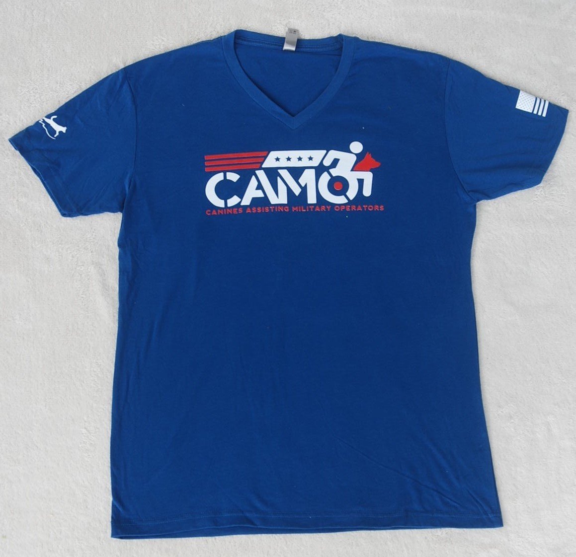 Men's CAMO V-neck T-Shirt