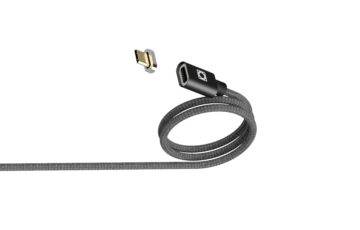 Spare Nylon-braided 1.5m Magnetic USB Cable