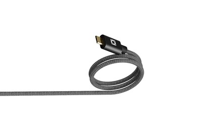 Nylon-braided 3.0m Non-magnetic (FIXED) USB Cable