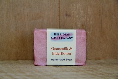 Goatsmilk & elderflower soap bar